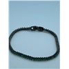 Image 1 : Ladies Natural Emerald Tennis Bracelet 7.38 ct with appraisal certificate of $1300.00
