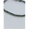 Image 2 : Ladies Natural Emerald Tennis Bracelet 7.38 ct with appraisal certificate of $1300.00