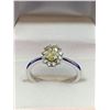 Image 1 : Rare Canary Diamond Solitaire .86ct engagement wedding ring with apprasial certificateÂ $11,200.00