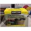 Image 1 : Kirkland Drawstring Garbage BagsÂ 