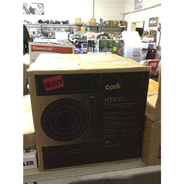 Polk 10in Powered Subwoofer With Power Port Technology - Model: HTS10Â 