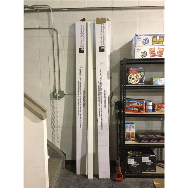 Embassy Main Crossbars 10/box (5/8in x 3in x 96in) - Model: M200WHB