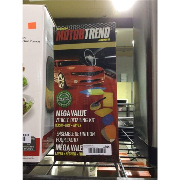 Motor Trend Vehicle Detailing Kit