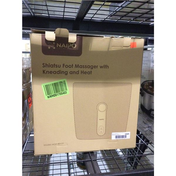 Naipo Shiatsu Foot Massager with Kneading and HeatÂ 