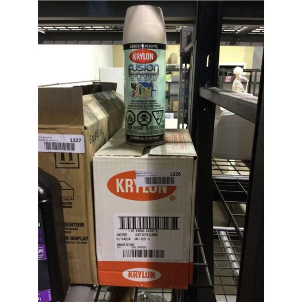 Case of Krylon Fusion for Plastic Aerosol Spray (6 x 340g)