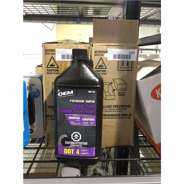 Case of OEM Premium Brake Fluid Dot 4 (6 x 946mL)