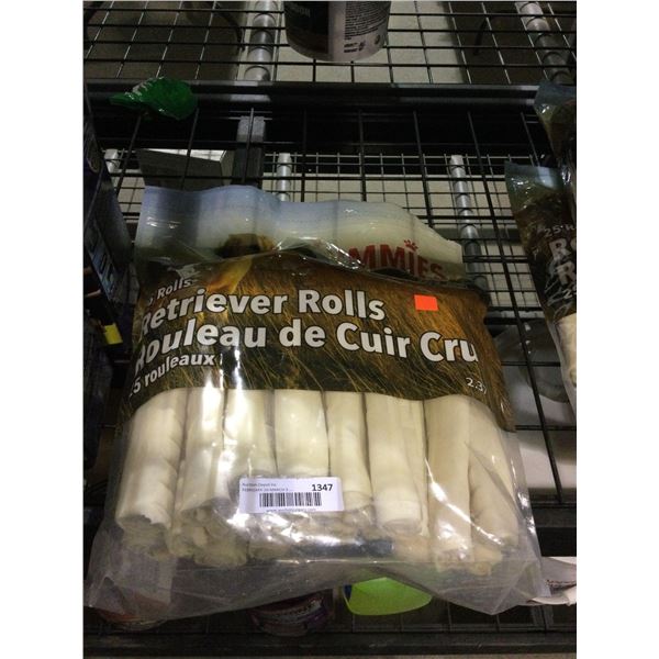Yummies 25 Retriever Rolls