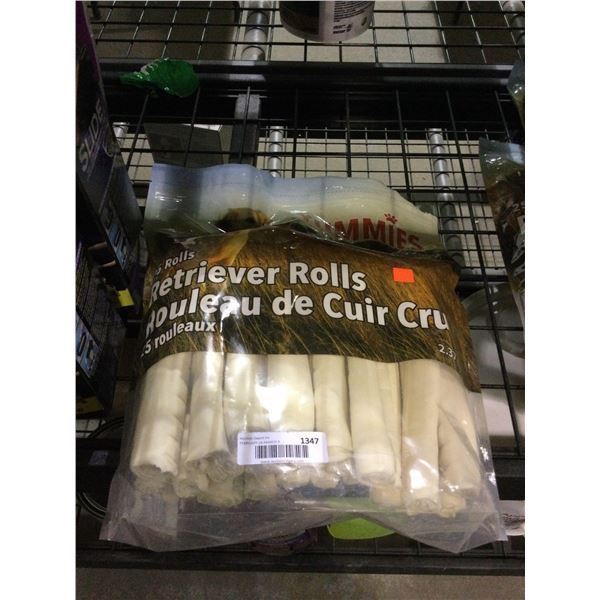 Yummies 25 Retriever Rolls
