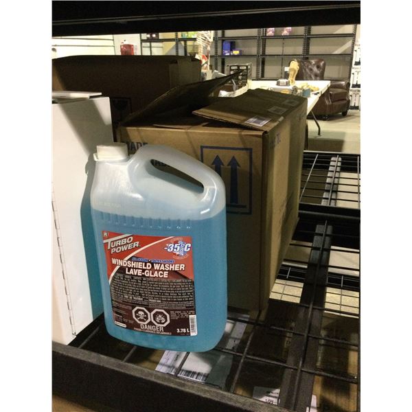 Case of Assorted All Season Windshield Washer Fluid (4 x 3.78L)