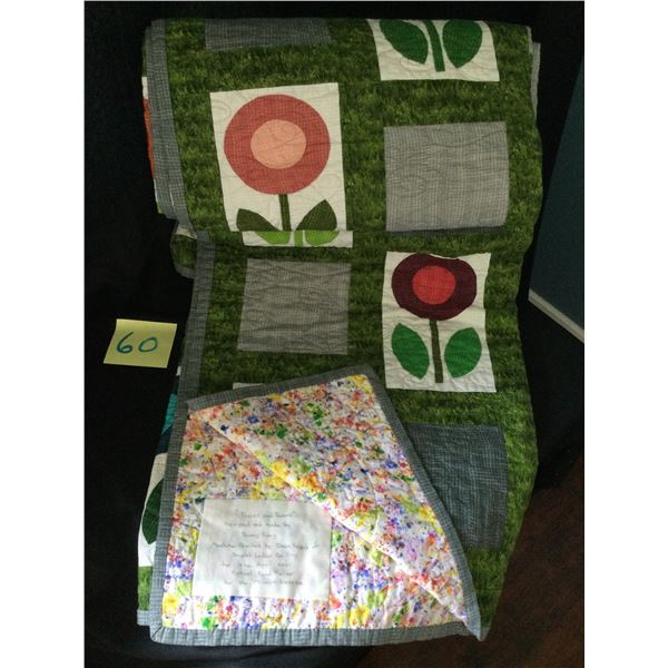 Quilt--Posies & Pavers