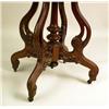 Image 4 : A VICTORIAN MARBLE TOP WALNUT OVAL SIDE TABLE
