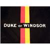 Image 3 : A BLACK-YELLOW-AND-RED-PAINTED METAL DOCUMENT TRUNK INSCRIBED "DUKE OF WINDSOR"