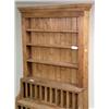 Image 2 : A PROVINCIAL PINE STEP-BACK CUPBOARD