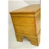 Image 2 : A PROVINCIAL PINE LIFT-TOP BLANKET CHEST
