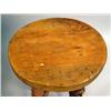 Image 2 : TWO RUSTIC HARDWOOD STOOLS