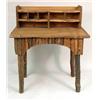 Image 2 : A RUSTIC CEDAR AND PINE WRITING DESK AND CHAIR
