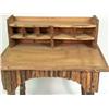 Image 3 : A RUSTIC CEDAR AND PINE WRITING DESK AND CHAIR