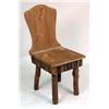Image 4 : A RUSTIC CEDAR AND PINE WRITING DESK AND CHAIR