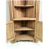 Image 4 : A CARVED PINE CORNER CUPBOARD