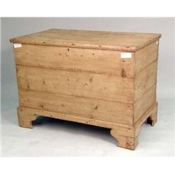 A PINE COFFER