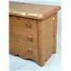 Image 2 : A ROUGH HEWN PINE CHEST OF DRAWERS