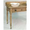 Image 3 : A PROVINCIAL PINE AND HARDWOOD DOUBLE BASIN WASHSTAND