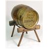Image 1 : AN OAK BARREL ON A PINE STAND