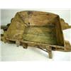 Image 2 : A PINE AND IRON WHEELBARROW