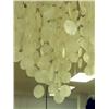 Image 3 : A MODERN ABALONE SHELL CHANDELIER