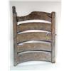 Image 1 : A WEATHERED OAK CORRAL GATE