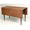 Image 1 : A FEDERAL CHERRYWOOD DROP-LEAF DINING TABLE