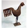 Image 2 : A FOLKY METAL ROOSTER SCULPTURE