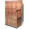 Image 2 : A PANELED PINE SETTEE