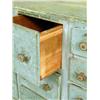 Image 4 : A BLUE AND GREEN PAINTED PINE APOTHECARY CABINET