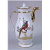 Image 2 : A BIRD AND FLORAL-DECORATED COFFEE POT AND TEAPOT