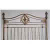 Image 2 : A LOUIS XVI STYLE BRASS HEADBOARD