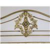Image 4 : A LOUIS XVI STYLE BRASS HEADBOARD