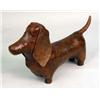Image 3 : TWO LEATHER FIGURES OF DACHSHUNDS