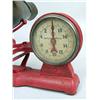 Image 3 : A RED-PAINTED COFFEE SCALE