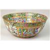 Image 1 : A CHINESE EXPORT FAMILLE ROSE PORCELAIN PUNCH BOWL