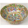 Image 2 : A CHINESE EXPORT FAMILLE ROSE PORCELAIN PUNCH BOWL