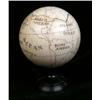 Image 1 : A CARVED BONE TERRESTRIAL GLOBE