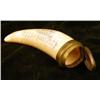 Image 6 : A CARVED SCRIMSHAW TOOTH