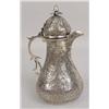 Image 4 : A MIDDLE EASTERN SILVER COFFEE POT