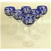 Image 3 : A LARGE GROUP OF COBALT BLUE CUT-TO-CLEAR GLASS ITEMS