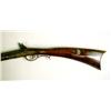 Image 5 : AN ENGRAVED METAL MOUNTED FIGURED MAPLE FLINTLOCK KENTUCKY RIFLE