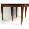 Image 3 : A FEDERAL STYLE INLAID MAHOGANY EXTENSION DINING TABLE