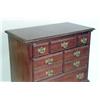 Image 2 : A CHIPPENDALE STYLE FIVE-DRAWER CHEST OF DRAWERS