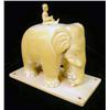 Image 4 : TWO BONE ELEPHANT FIGURES