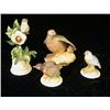 Image 1 : A GROUP OF PORCELAIN BIRD FIGURALS